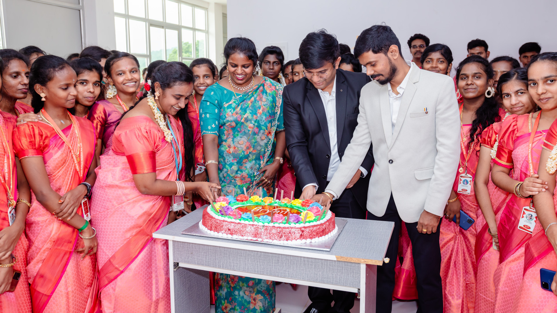 New Year Cake Cutting